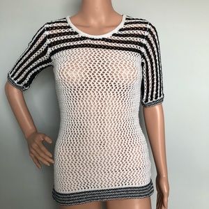 209 Striped Knit Top
